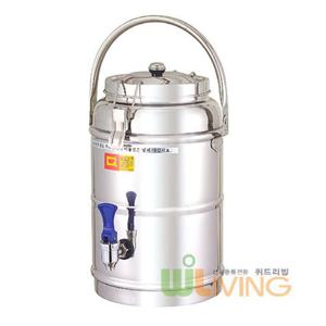 위드리빙 보온보냉물통 8호_8L 물끓이기X 대형커피물통 단체급식물통 수도꼭지물통 워터디스펜서 보온물통