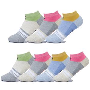 아놀드파마 여자패션 봉조양말 스니커즈 7켤레 AP6713