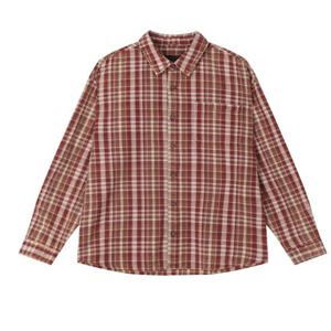 [버커루] 체크 워싱 긴팔셔츠(B255SH330P)