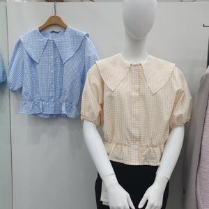 [로엠]빅카라 체크 블라우스_RMBLE38R32A_CJ