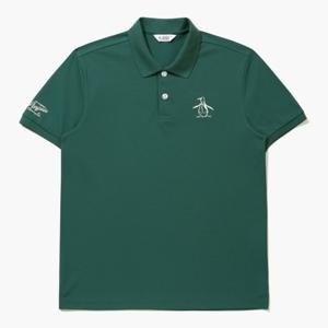 [먼싱웨어]남성 베이직 피케 반팔티셔츠 딥그린(MQ221PTS41)