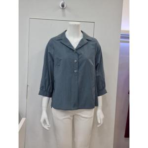 벨리시앙 세이브존04 뒤 밴딩 퍼프 소매 블라우스 BL4212