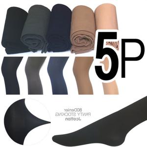 [제이투와이]80D 팬티스타킹 학생 스타킹 5매 유발 무발