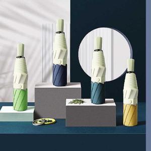 심플 포인트 초경양 단우산 양산 우양산 흰손잡이