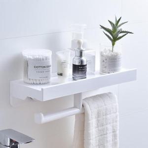 욕실 주방 무타공 스마트폰거치 미니멀라이프 벽 선반