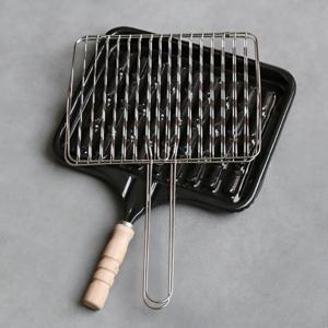 로스트 직화구이 스텐석쇠그릴팬