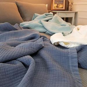 베이직 60수 피그먼트 여름 누빔이불 K