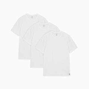 [캘빈클라인언더웨어]남성 코튼 스트레치 3PK 반팔 크루넥NB4185-100