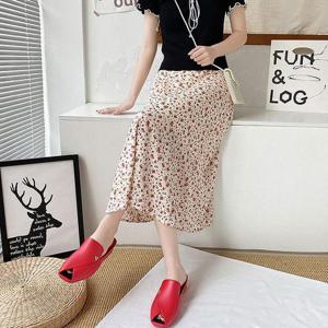 여성 로고 플랫 뮬 블로퍼 3컬러 (230~250mm)