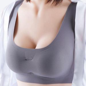 심리스 노와이어 무봉제 수면 스포츠 브라 브라렛