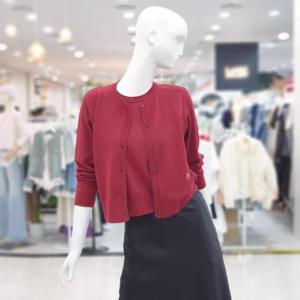 abfz sh06 라운드 와인 가디건 니트 SLBQZ5W35G