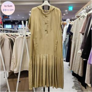 라티움 HC03 여성 시원 편하게입는 밑단플리츠 후드원피스 L45 S3OP05 12