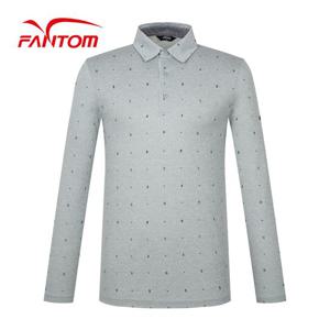 [팬텀] [가격인하] 남성 전판 로고 패턴 프린트 긴팔 티셔츠 211B1TO103_MT