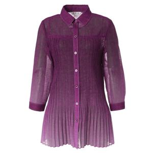 [조순희]시스루 주름 블라우스 (JNMB221)