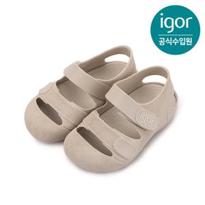 [이고르]본디 젤리슈즈 솔리드 웜그레이 키즈샌들 아동샌들 유아샌들 by 트래드후스