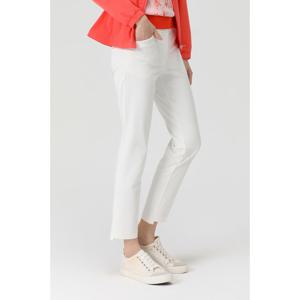 [엘르골프]25년 여름 여성 밑단차 9부 일자핏 바지[6L41603]