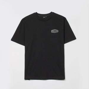 RVCA 로고 그래픽 반팔티 VF21ST010BLK