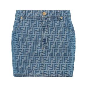 펜디 FF 모티프 미니 스커트 FLQ583AS8K