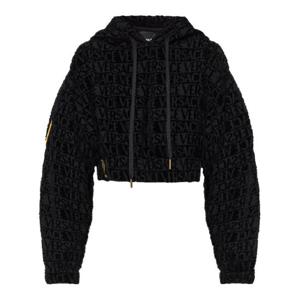 베르사체 아이 러브 바로크 크롭 후디 10201441A14584