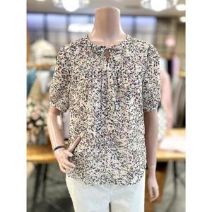 올앤선드리 세이브존01 허쉬 프린트 블라우스 A5M4B431