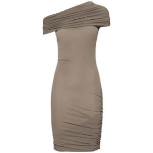 릭오웬스 Lola 드레이프트 저지 미니 드레스 81I-XVS002