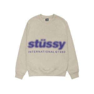 스투시 블러 크루넥 카키 1914972