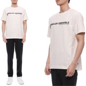 [몽클레어] 25SS 남성 로고 프린트 반팔티셔츠 (8C00001 89AW1 041 M 25S)
