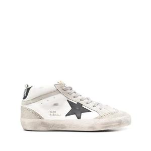 Golden Goose 미드 스타 디스트레스드 이펙트 스니커즈 GMF00122F001487