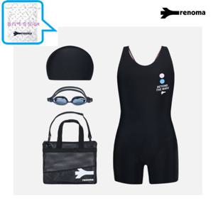 [레노마 ] 여아 X백 반신수영복(생존키트) BK-GS2F891_폴리백증정