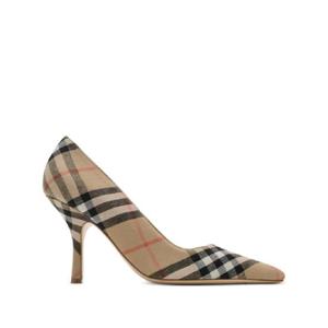 버버리 데임 체크 펌프스 90mm 8111369