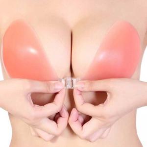 실리콘 접착 누드브라 웨딩 비키니 볼륨업 가슴보정