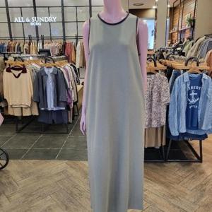 올앤선드리 M백화점 슬리브리스OP A5M4I690(L/KHAKI)