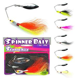 씨타임 사슴털 스피너베이트 배스 쏘가리 루어 낚시