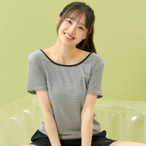 [BYC 본사] 보디드라이 실키 스퀘어 여성 반팔티 EDZ7003