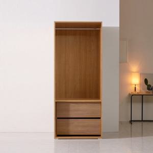 동서가구 브론즈 디스플레이 시스템 오픈형 양복장(2서랍) 600 D