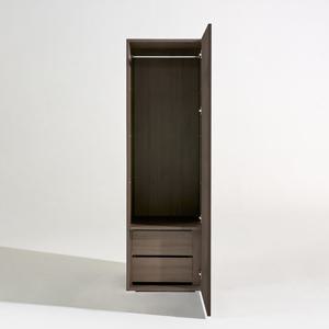 동서가구 브론즈 디스플레이 일반도어 양복장(2서랍) 600 DF9260