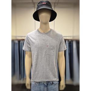 [리바이스] 클래식 포켓 반팔 티셔츠 그레이 19342-0171