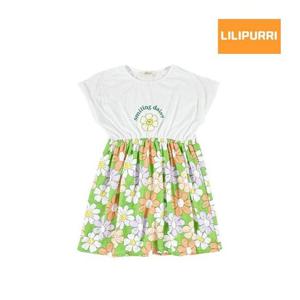 [릴리푸리]플라워가든원피스(L2BO15_GN)