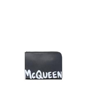 Alexander McQueen 로고 문서 홀더 6094811NT5B 1070 TP934445137