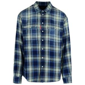 Dsquared2 체크 드롭 숄더 셔츠 S74DM0899D35206 001F TP934667391