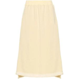 25 FW 질샌더 버진 울 혼방 미디 스커트 J40MA0121J20080 TP432513100