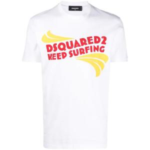 25 FW 디스퀘어드2 로고 프린트 티셔츠 S74GD1088S23009 TP432220999