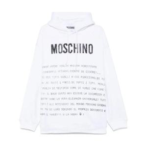 25 FW 모스키노 텍스트 프린트 후드티 251ZZ17070228 TP436503643