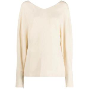 25 FW 스텔라 매카트니 V넥 스티치 긴소매 블라우스 6T0129SCA06 TP432305271