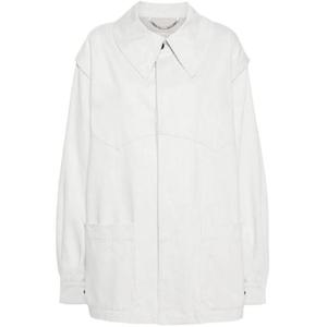 25 FW 메종마르지엘라 오버사이즈 칼라 데님 재킷 S29AM0402M35083 TP432383311