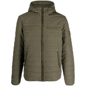 25 FW 타미힐피거 로고 자수 후드 패딩 재킷 MW0MW31639 TP432333990