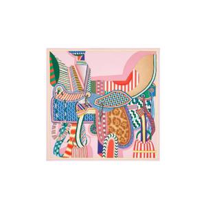 에르메스 라 셀 이마지네르 스카프 90 비유 로즈 베르 루즈 H003846S01