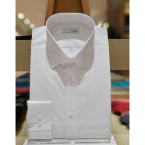 듀퐁셔츠 일반핏 긴팔 SE4SM11LS104SWH 스트레치원단 논 아이런 논포켓