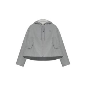 로에베 아나그램 자수 후드 재킷 S359Y02XEG0 LIGHTGREY TP942108433