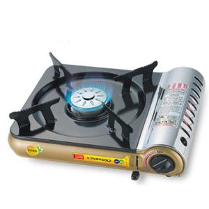 키친플라워 가스레인지 캠핑 가스렌지 버너 골드